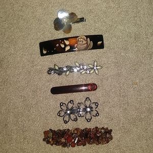 Vintage Barrette Hair Clips